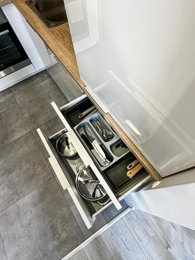 Apartament Na Nowej Cukrowni Štetín Exteriér fotografie